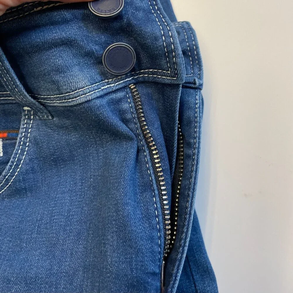 Salsa high waisted slim zip front denim jeans classic medium wash womens size 30 - Picture 8 of 11